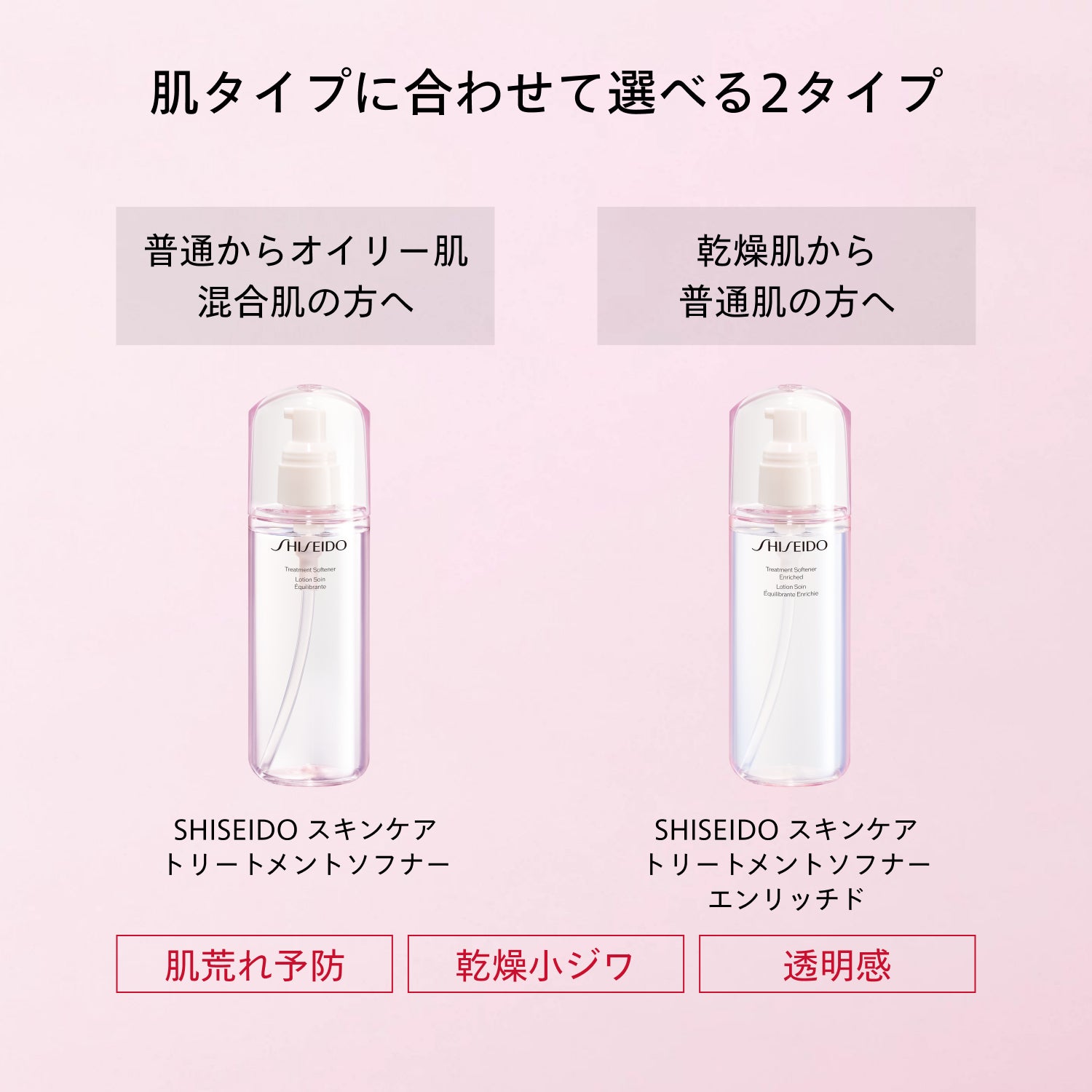 SHISEIDO スキンケア トリートメントソフナー 本体