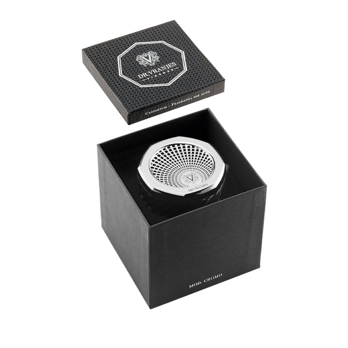 Chrome Carparfum and Refill〈カーパルファム ディスペンサー クローム〉